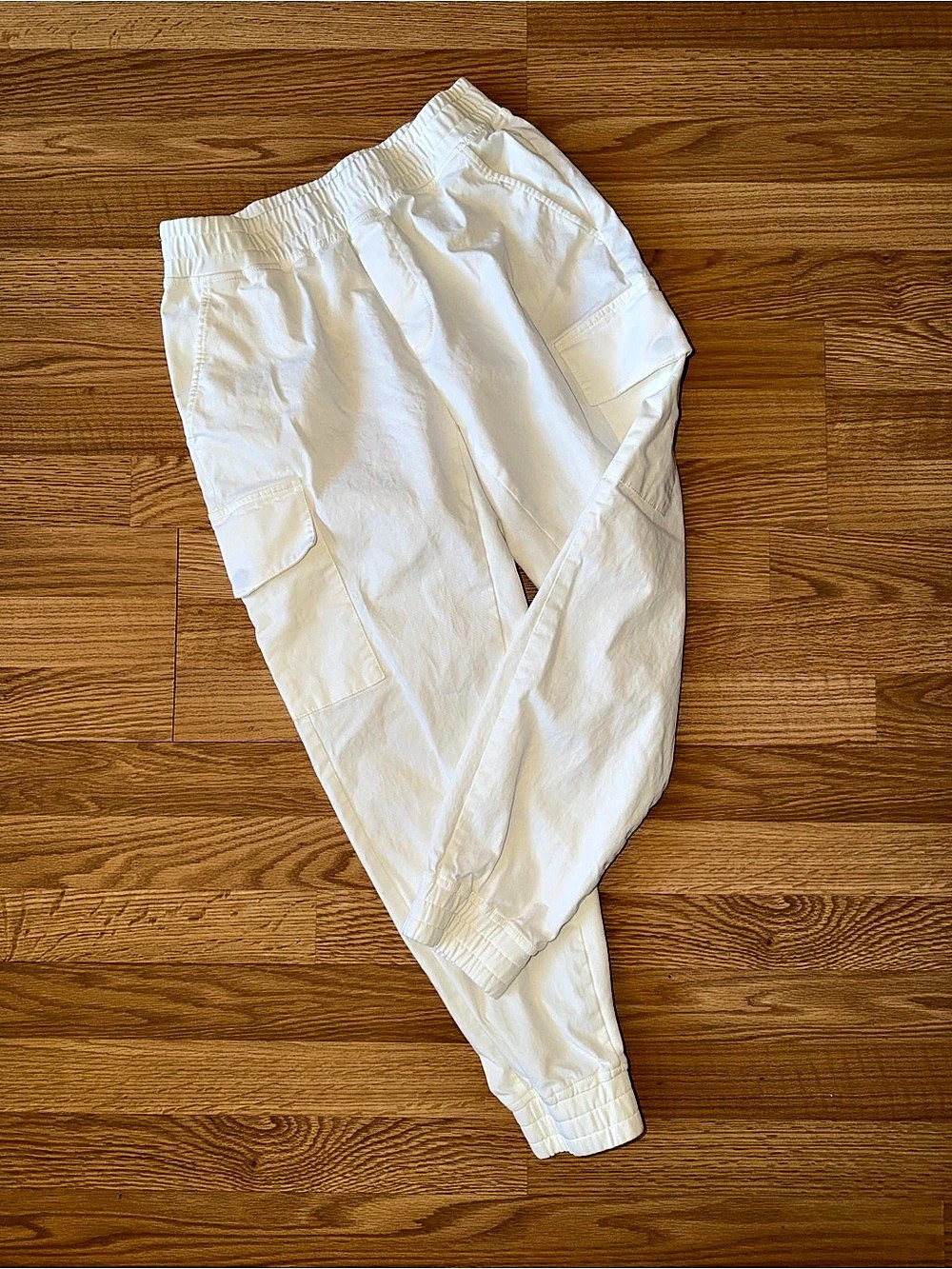 Varley The Boyfriend White Jogger Pants